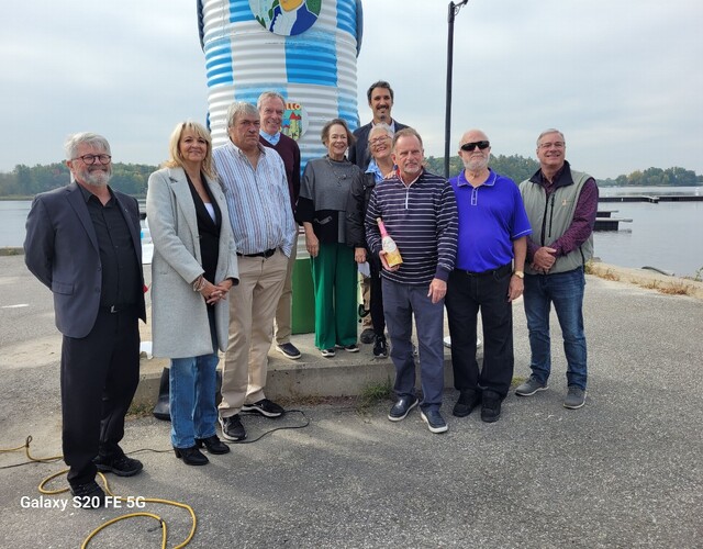 Commémoration historique - Le phare de Montebello change de "look"